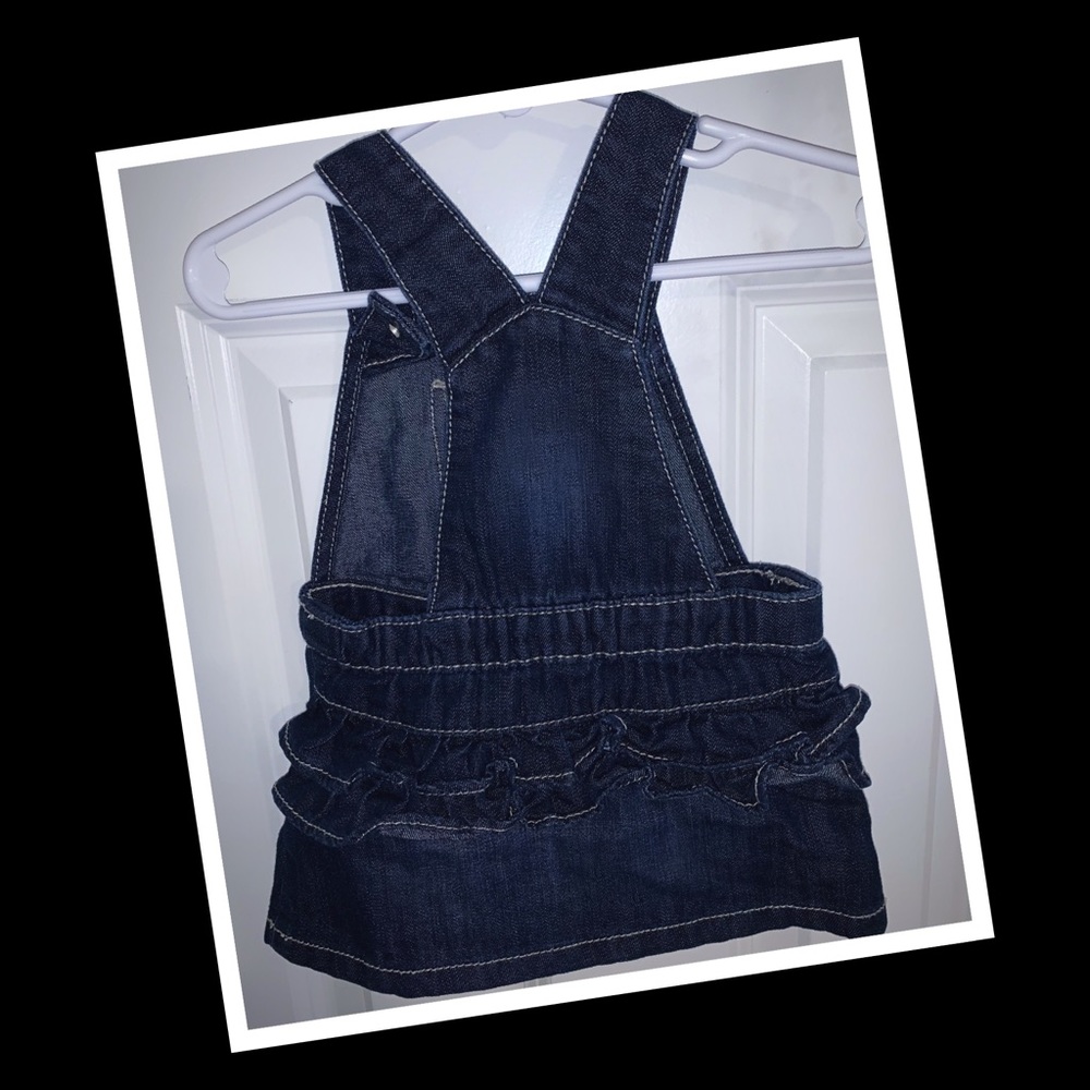 •Old Navy girls 6-12m overalls💙EUC💙 - Picture 2 of 3